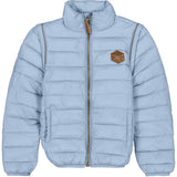 Mikk-Line Nylon Puffer 2 in 1 Jacket Faded Denim