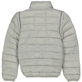Mikk-Line Nylon puffer 2i1 Jacket Neutral Gray