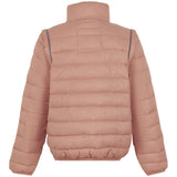 Mikk-Line Nylon puffer 2i1 Jacket Tawny Brown