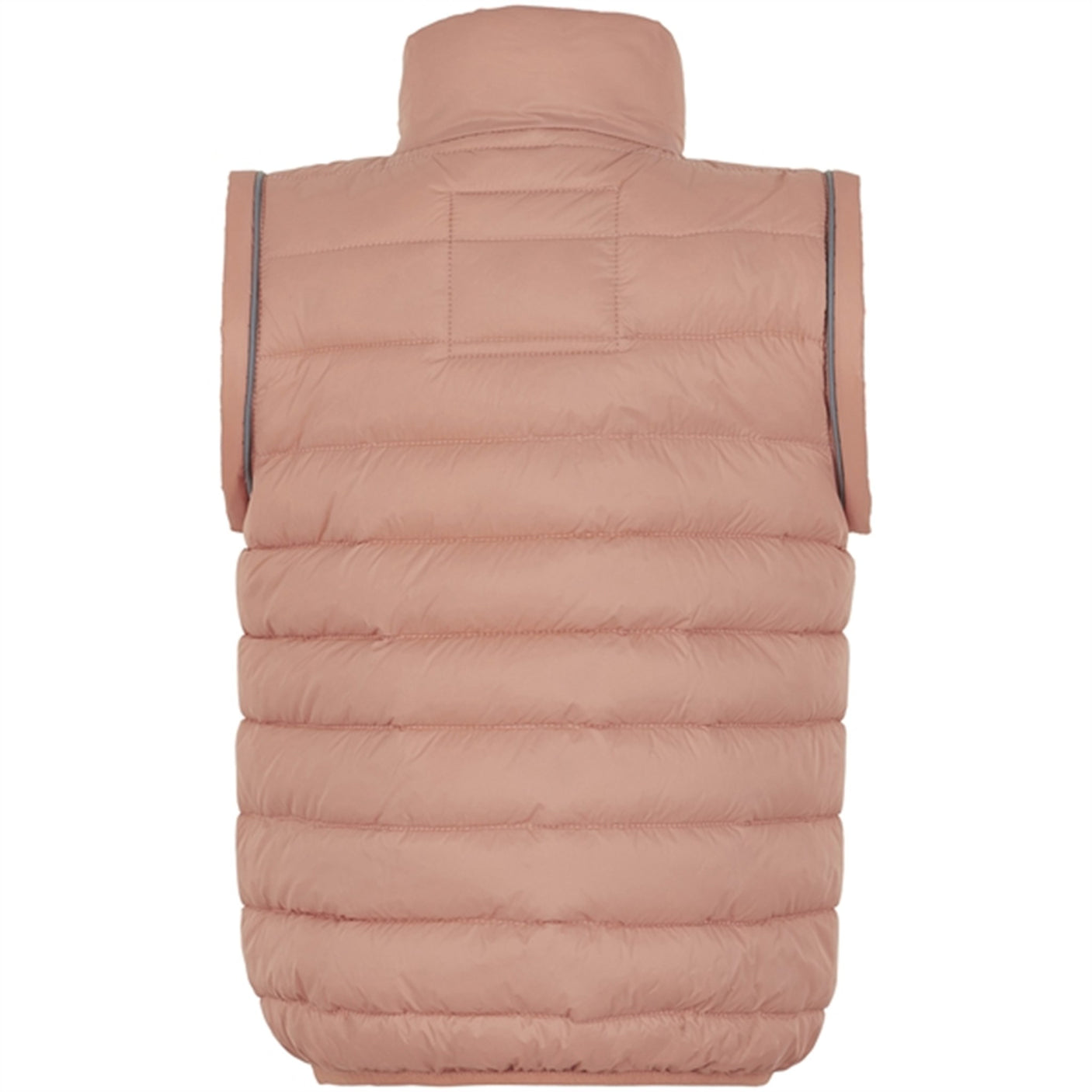 Mikk-Line Nylon puffer 2i1 Jacket Tawny Brown