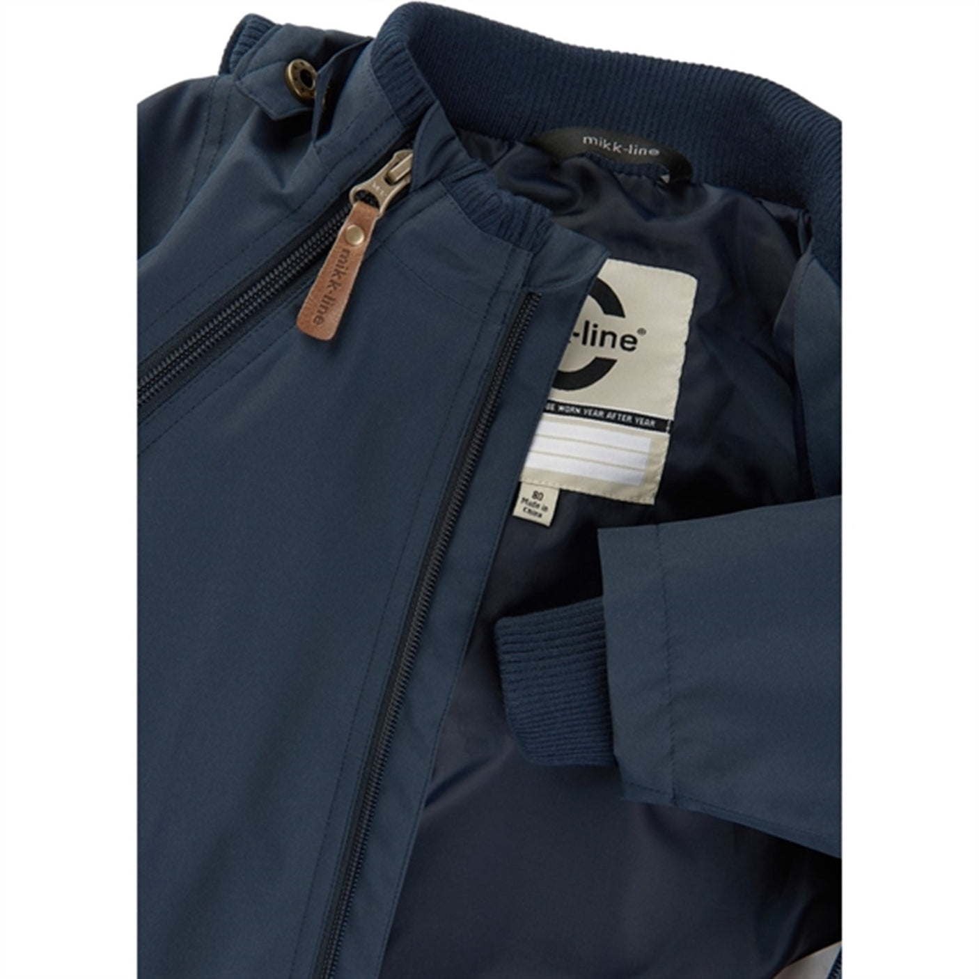 Mikk-Line Polyester Baby Jacket Blue Nights