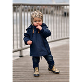 Mikk-Line Polyester Baby Jacket Blue Nights