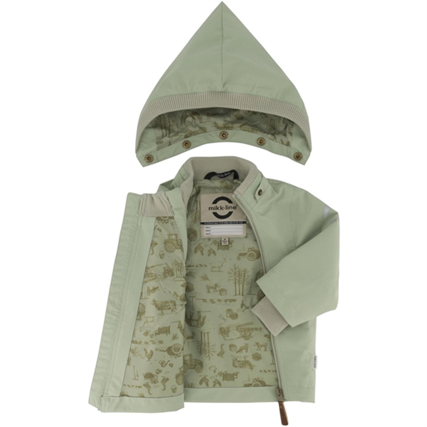 Mikk-Line Polyester Baby Jacket Desert Sage