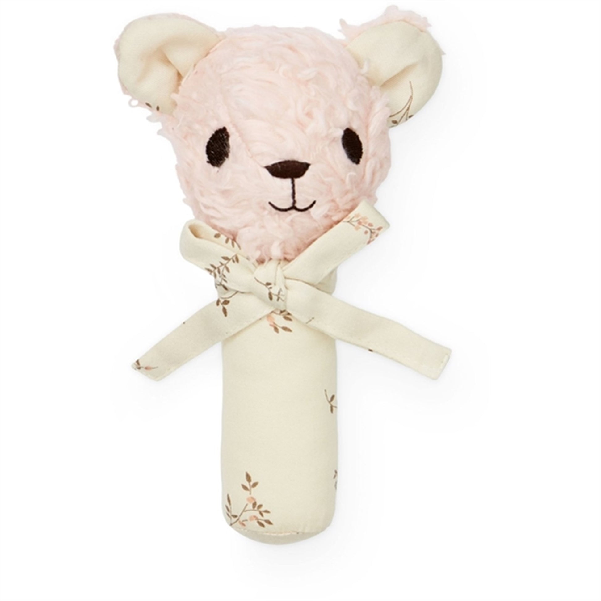 Cam Cam Copenhagen Petite Bear Rattle Coral
