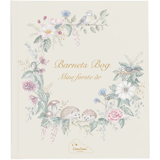 Cam Cam Copenhagen Baby Book Baby's First Year Flowers