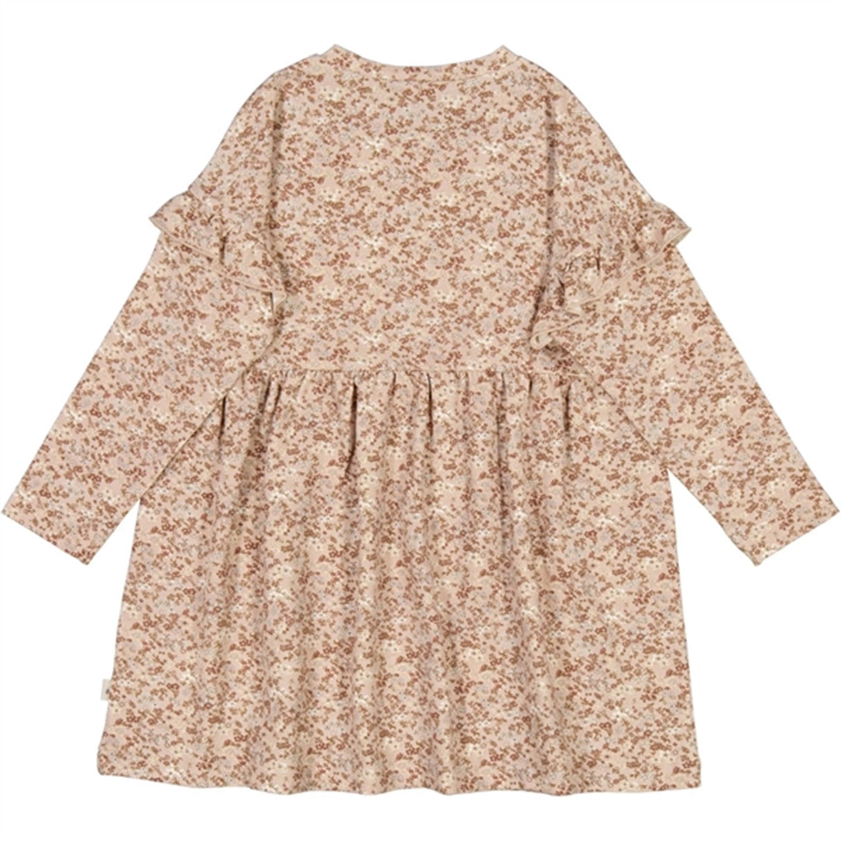 Wheat Pale Lilac Flowers Lilja Jersey Dress