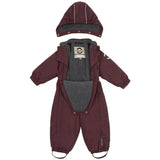 Mikk-Line Snow Suit Solid Huckleberry