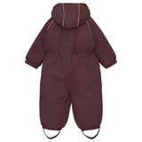 Mikk-Line Snow Suit Solid Huckleberry