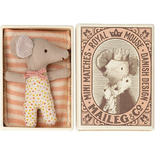 Maileg Baby Mouse Rose