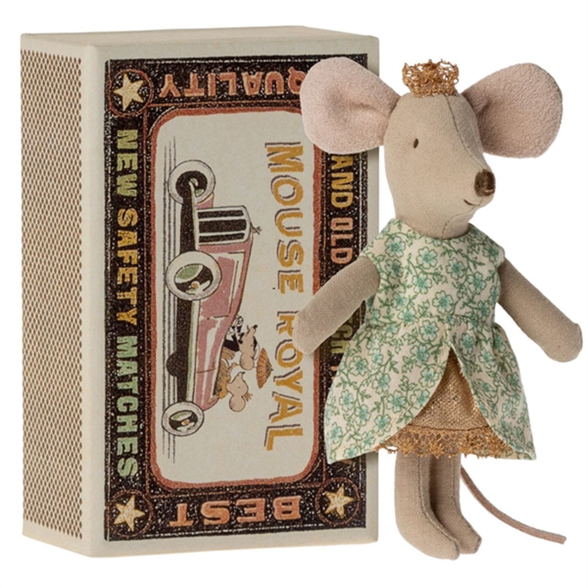 Maileg Princess Mouse Little Sister In Box