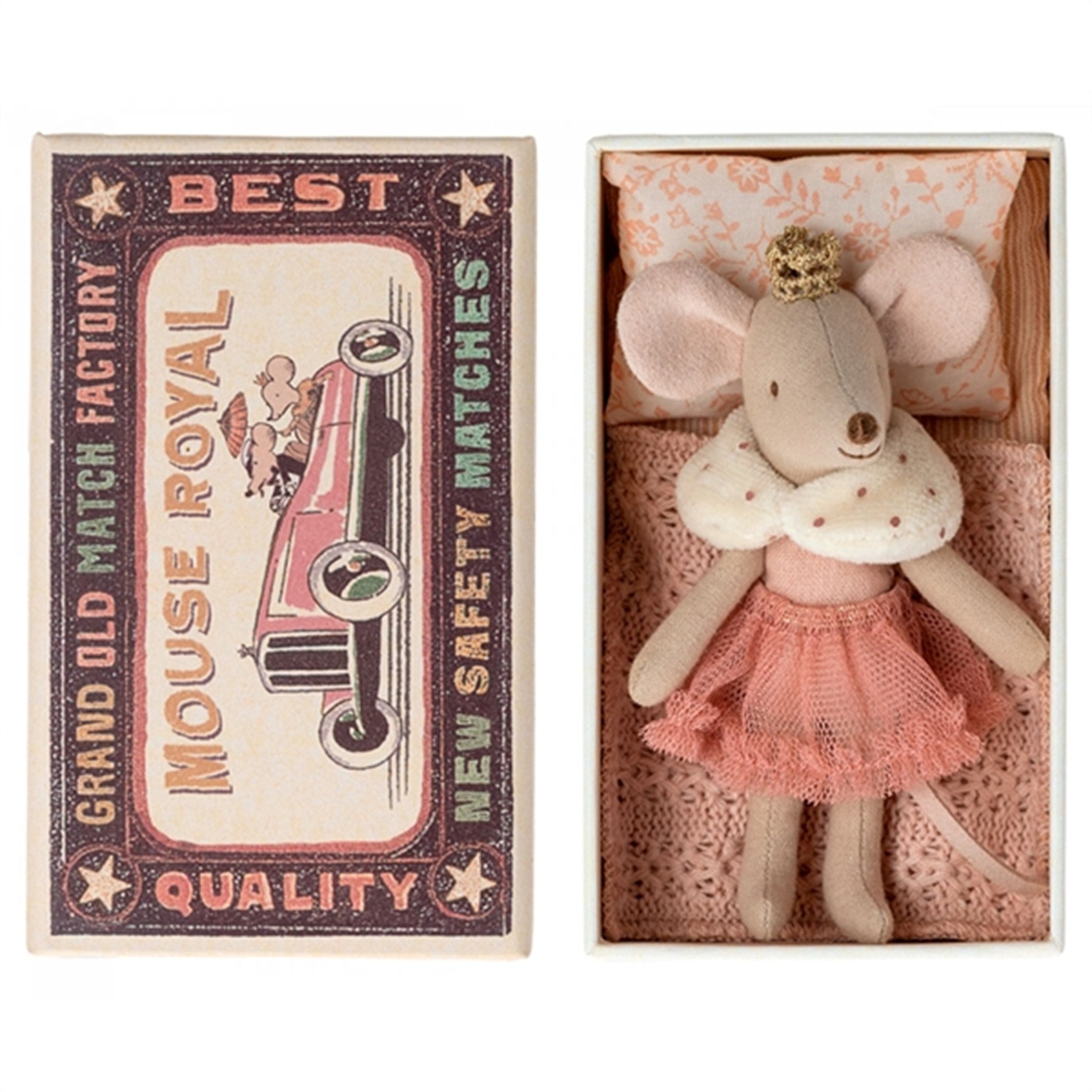 Maileg Princess Mouse, Little Sister In Matchbox 2