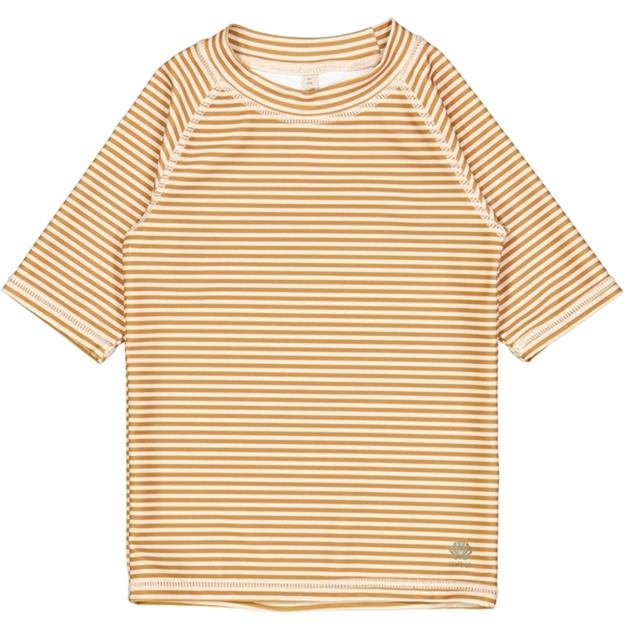 Wheat Golden Green Stripe Jackie Swim T-shirt