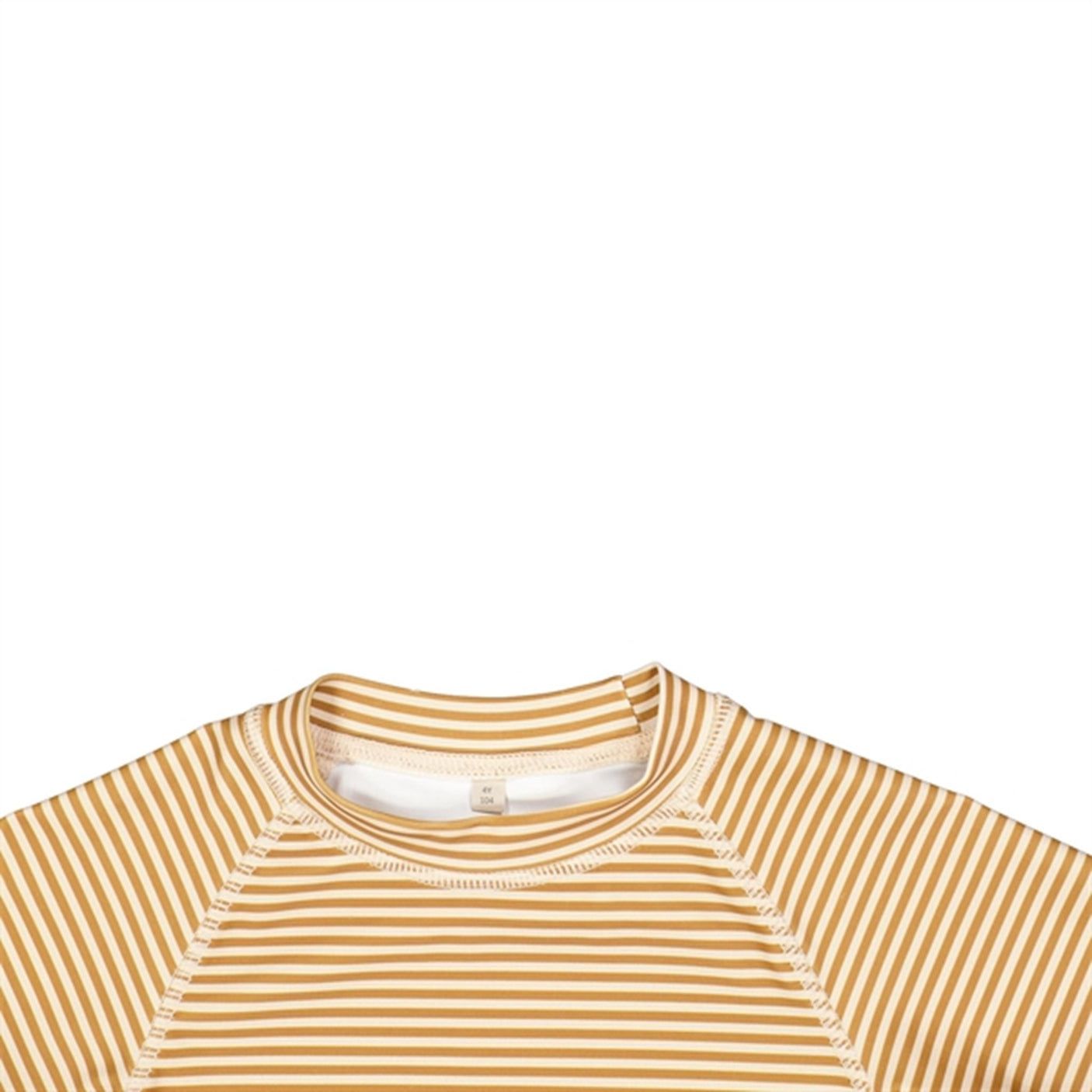 Wheat Golden Green Stripe Jackie Swim T-shirt
