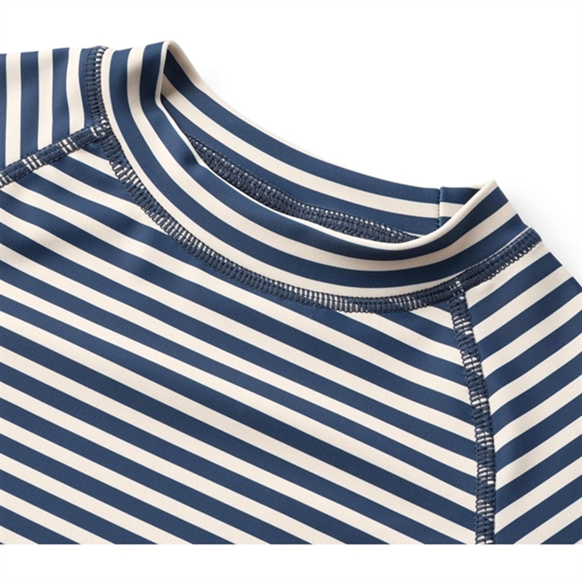 Wheat Indigo Stripe Swim T-shirt Jackie