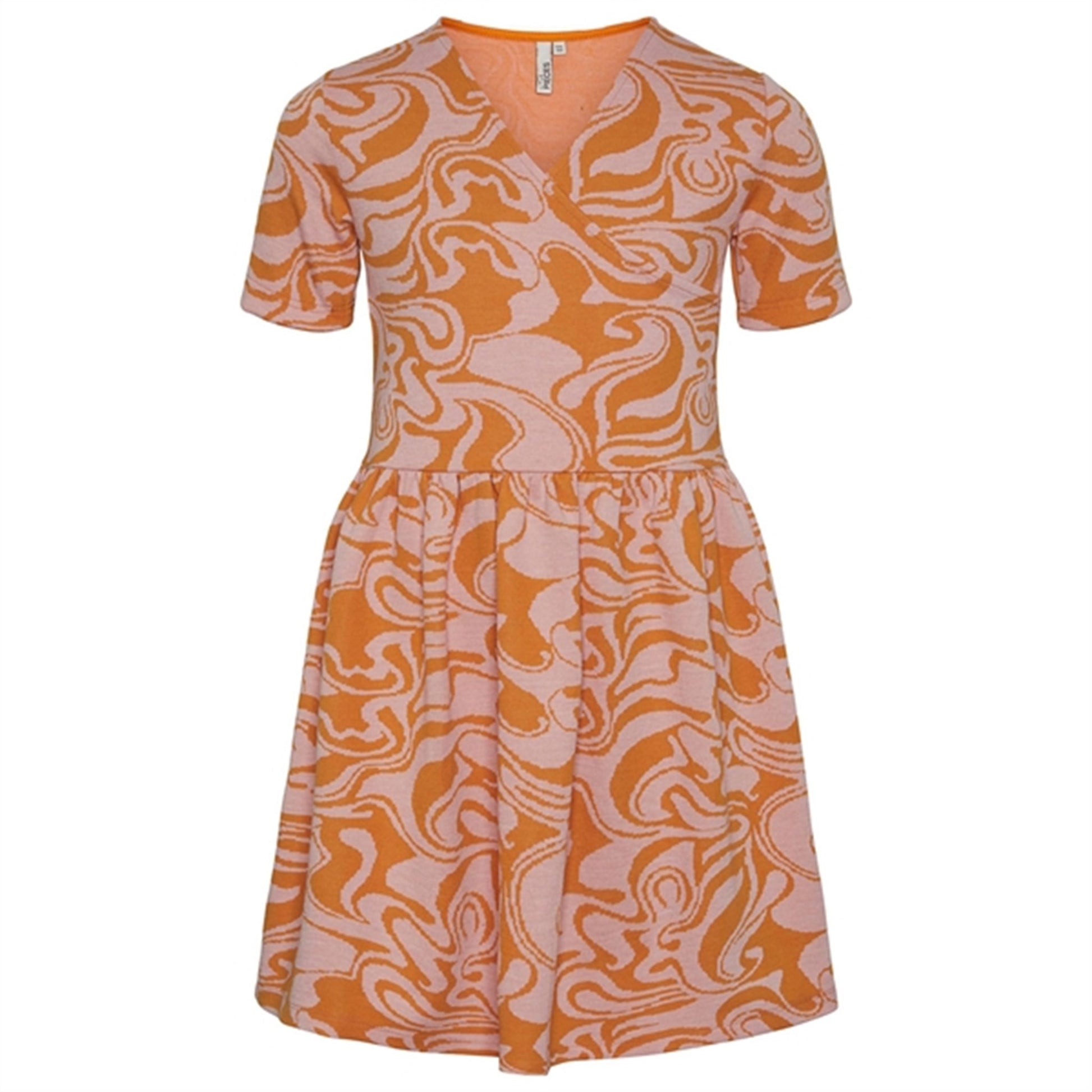 Pieces Kids Sachet Pink Brina Wrap Dress