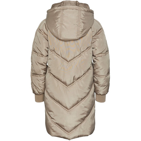 Pieces Kids Silver Mink Nelicity Puffer Jacket