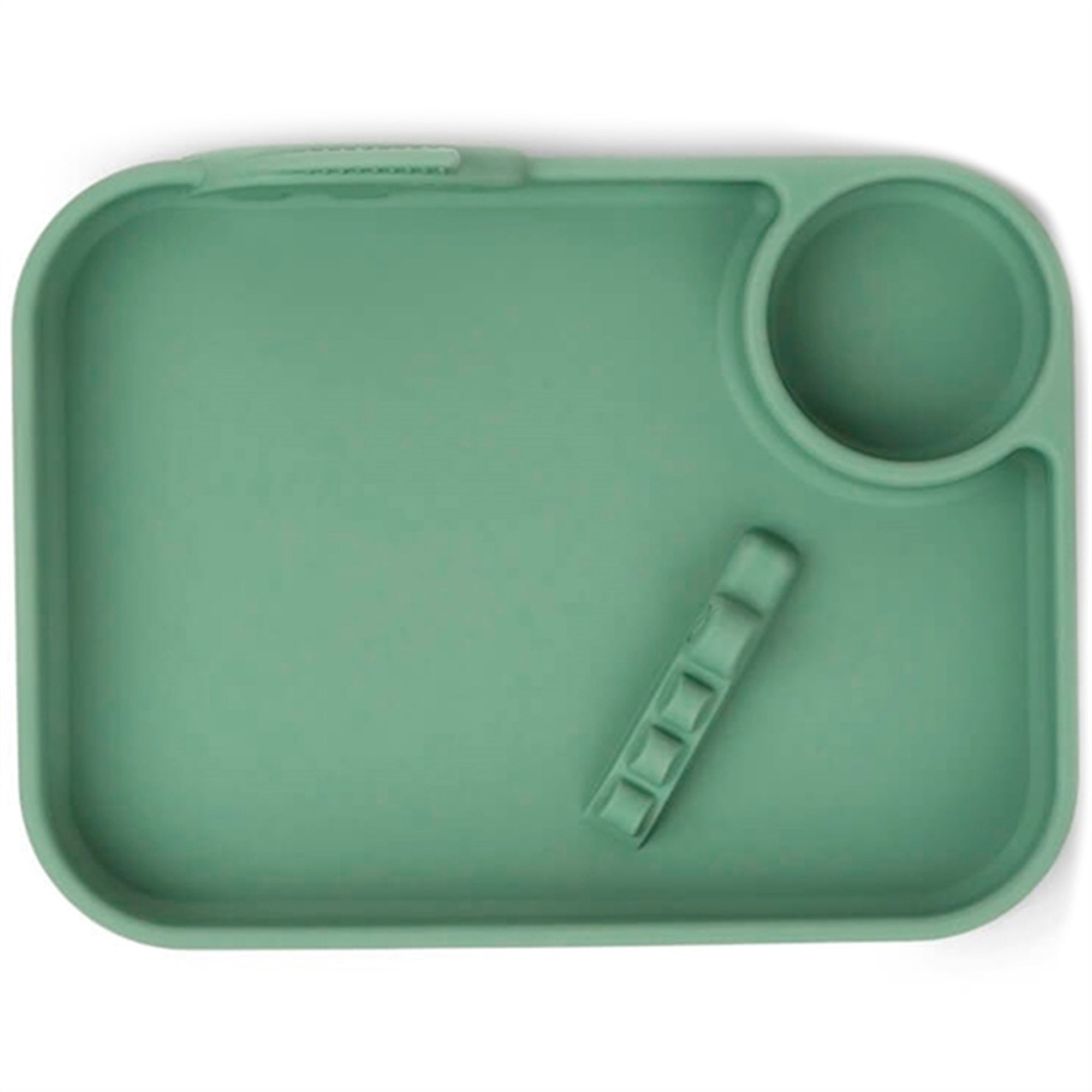 Done by Deer Peekaboo Plate Green