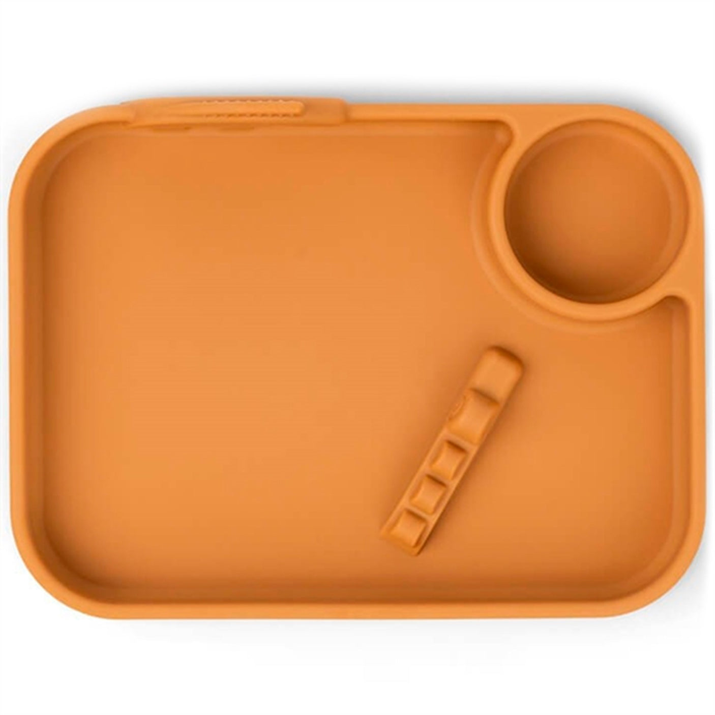 Done by Deer Peekaboo Plate Mustard