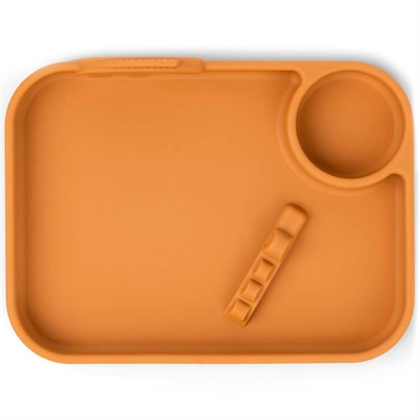 Done by Deer Peekaboo Plate Mustard