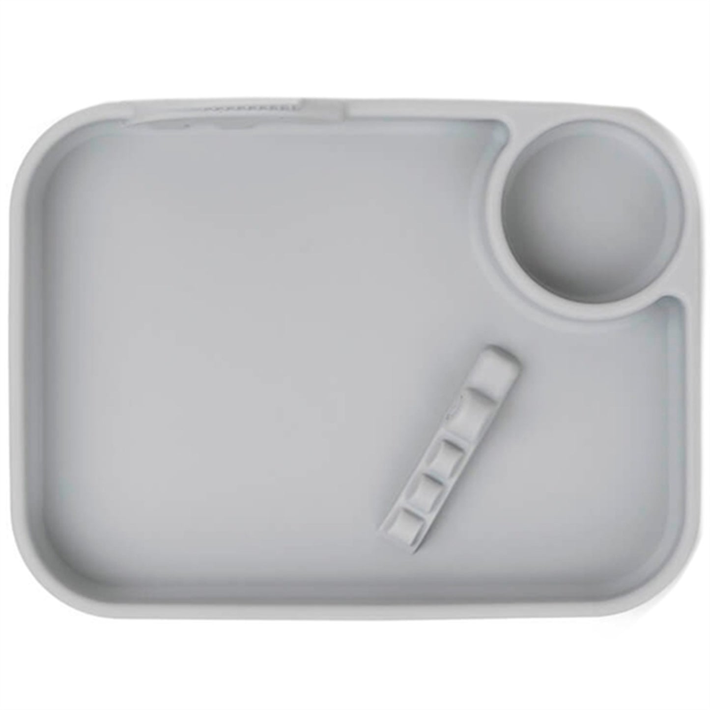 Done by Deer Peekaboo Plate Grey