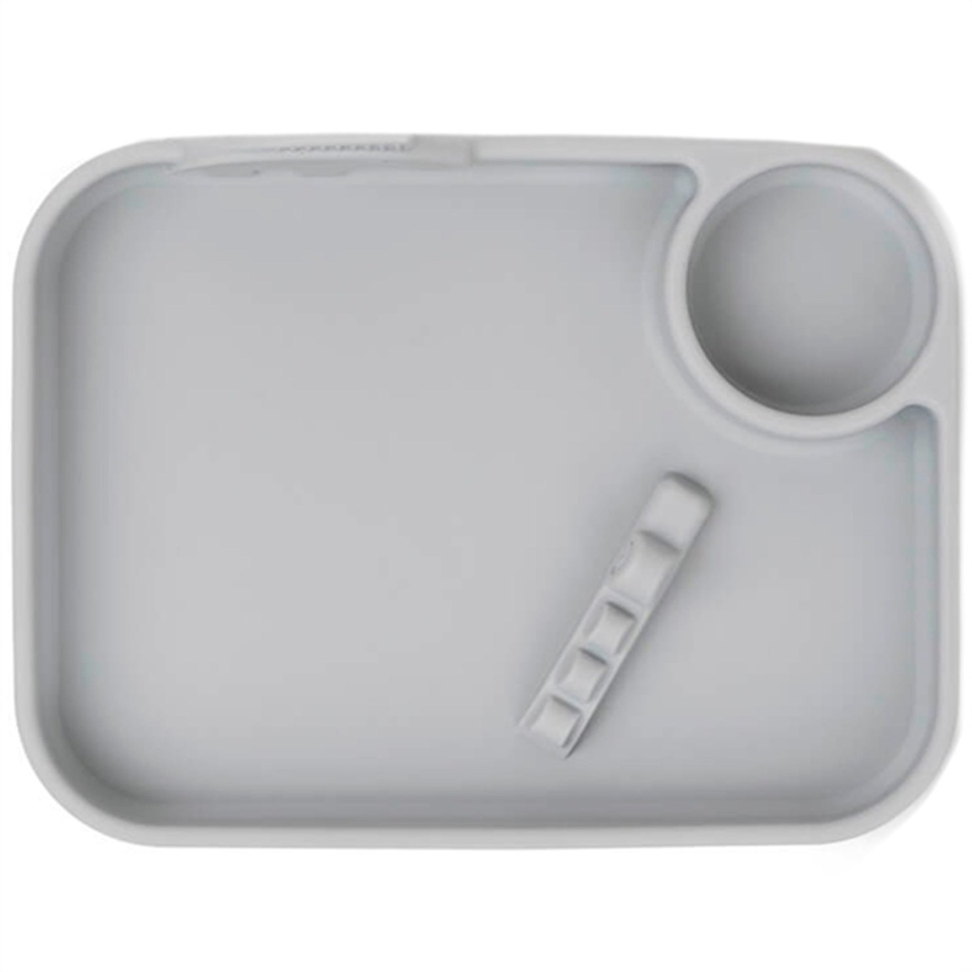 Done by Deer Peekaboo Plate Grey