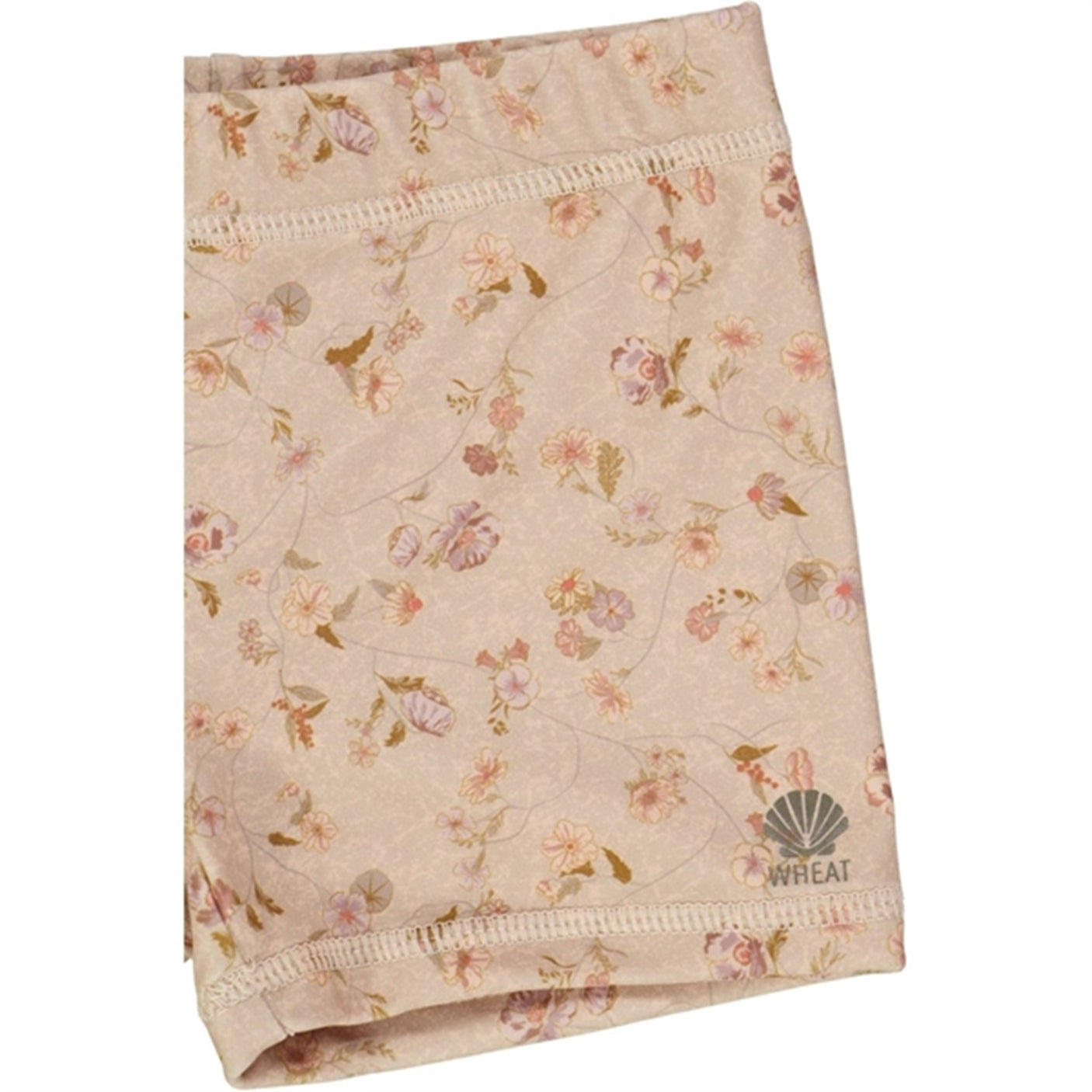 Wheat Purple Poppy Flowers Niki Swim Pants