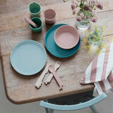 Done by Deer Kiddish Plate 2-pack Elphee Sand/Coral