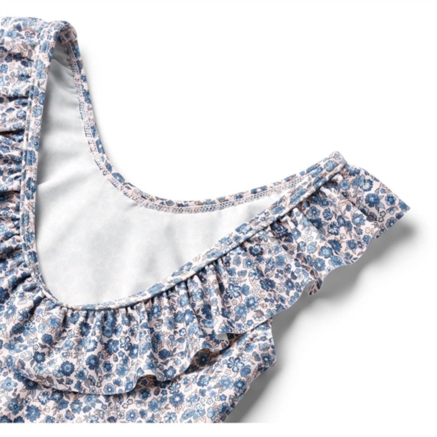 Wheat Blue Flower Meadow Swimsuit Marie-Louise