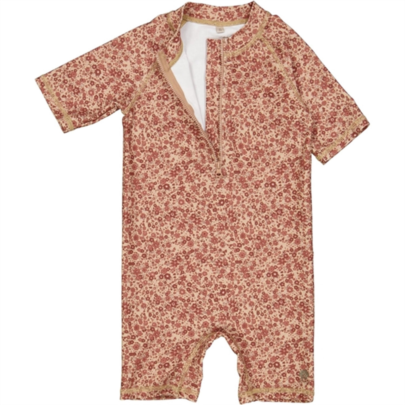 Wheat Red Flower Meadow Cas Swimsuit