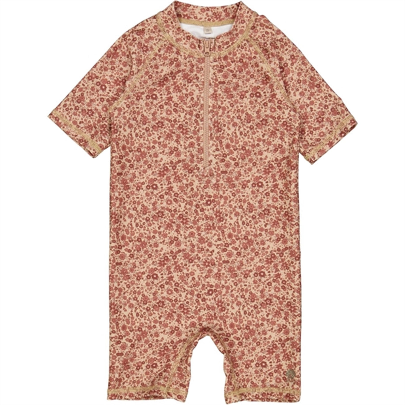 Wheat Red Flower Meadow Cas Swimsuit