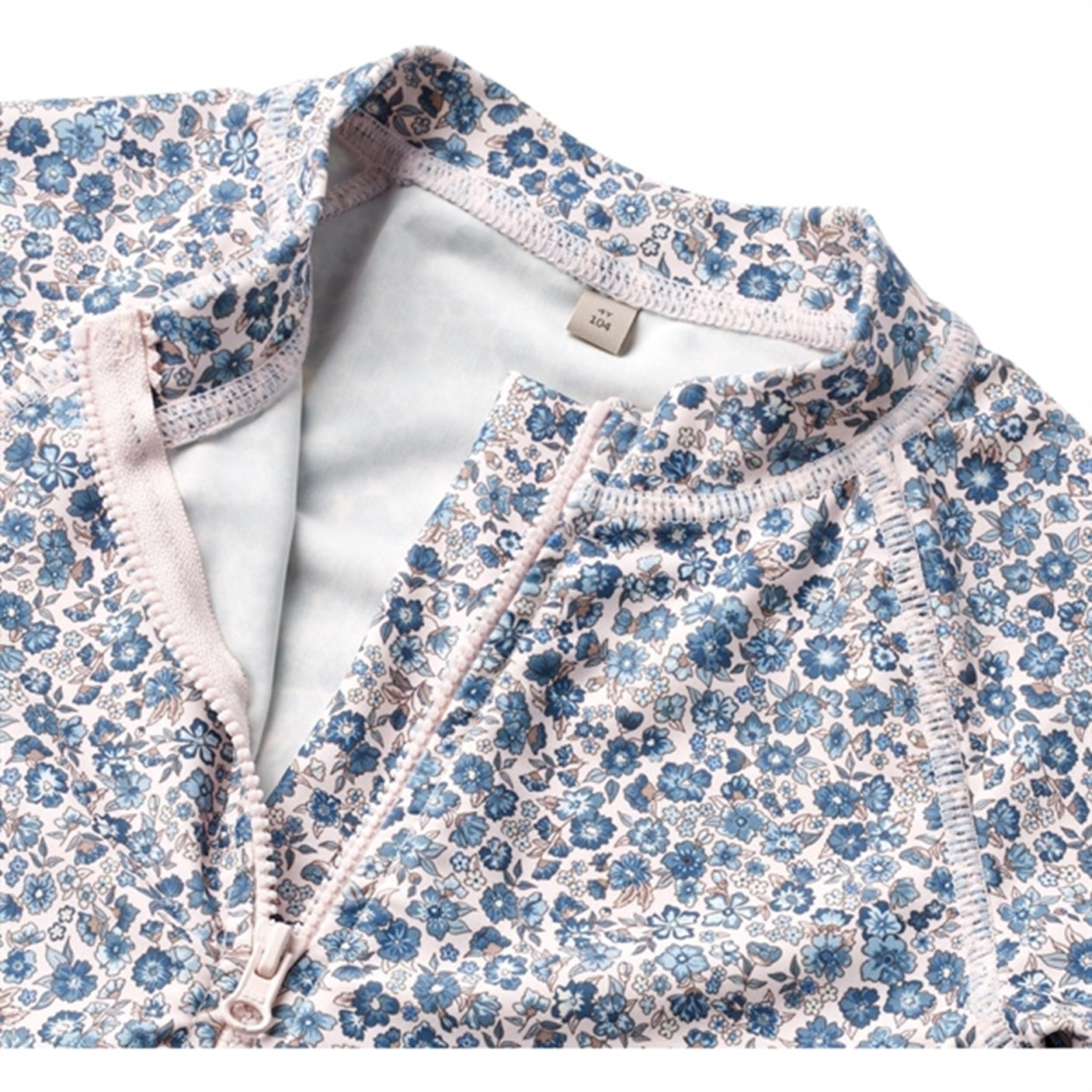 Wheat Blue Flower Meadow Swimsuit Cas