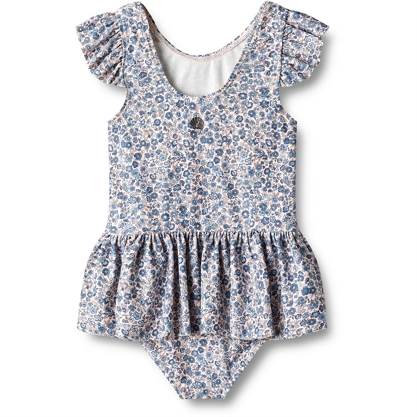 Wheat Blue Flower Meadow Swimsuit Diddi