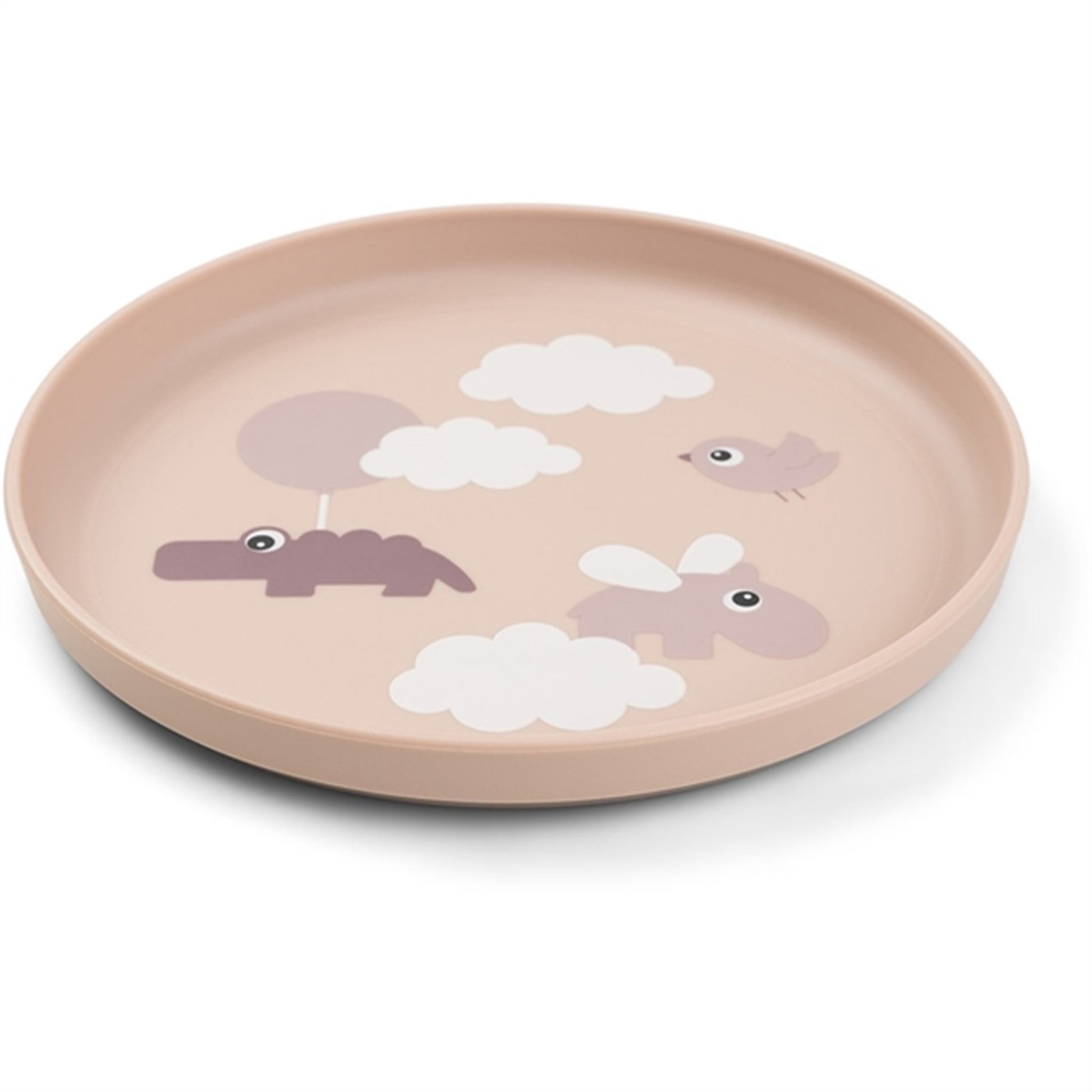 Done by Deer Foodie Plate Happy Clouds Powder