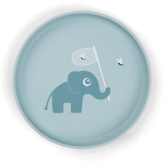 Done by Deer Foodie Plate Elphee Blue