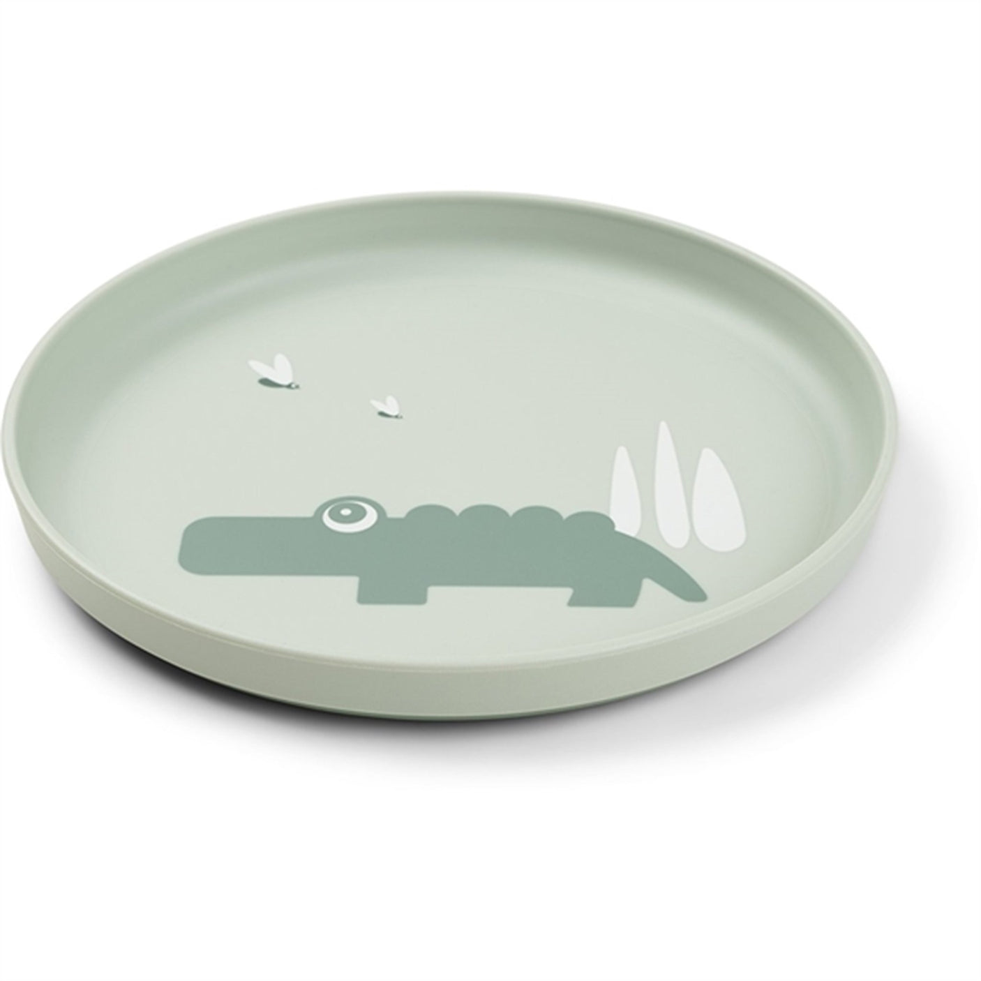 Done by Deer Foodie Plate Croco Green