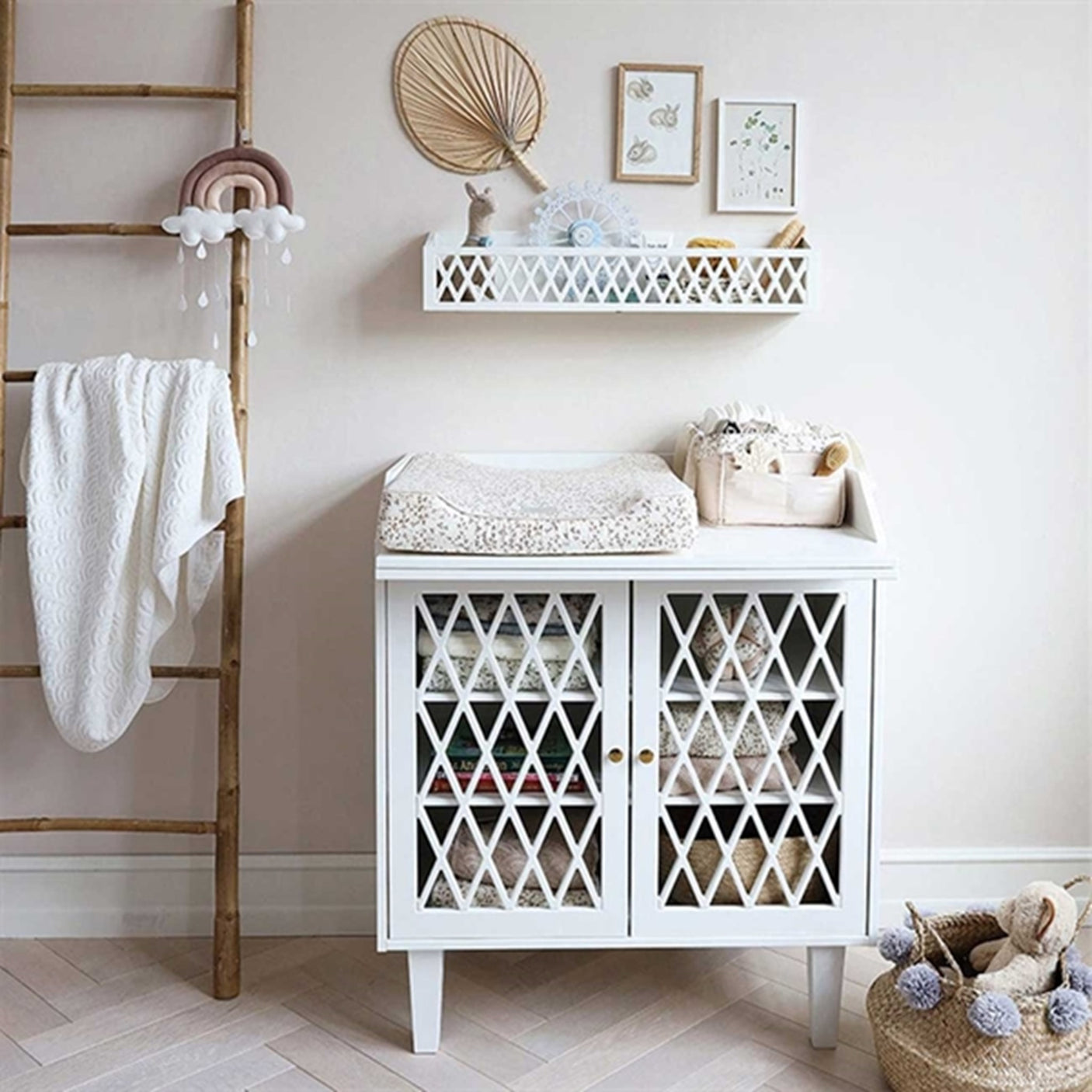 Cam Cam Copenhagen Harlequin Shelf White