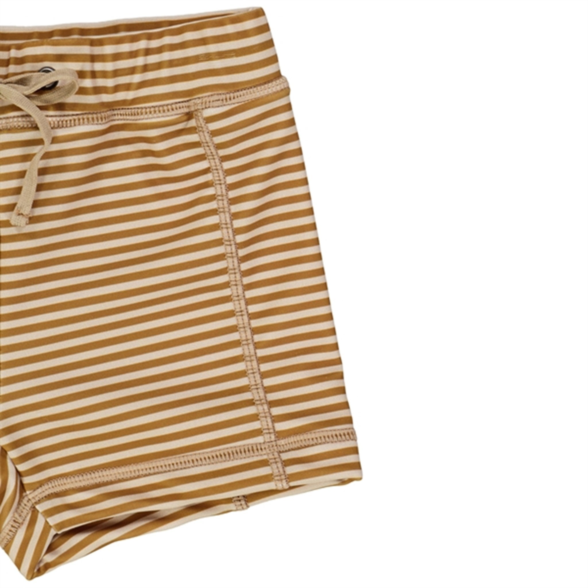 Wheat Golden Green Stripe Ulrik Swim Pants 2