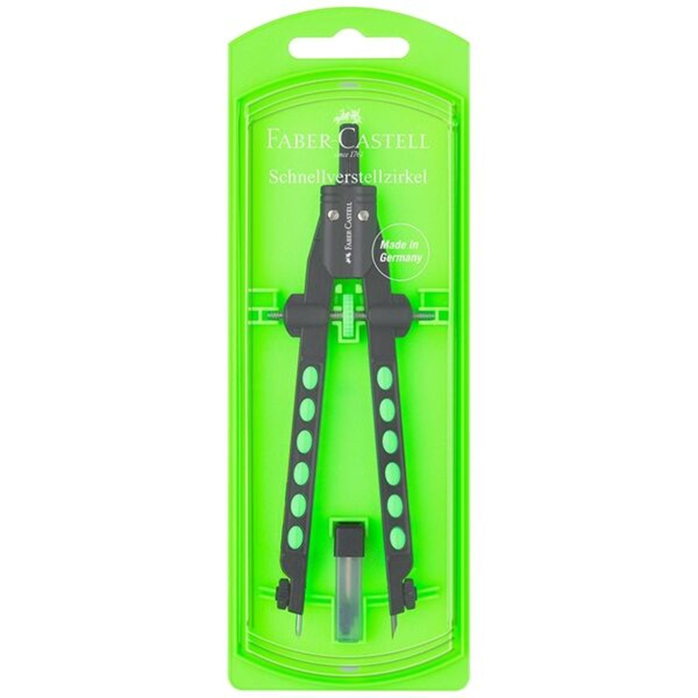 Faber Castell School Compas Green