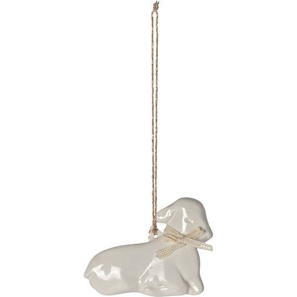 Maileg Metal ornament, Lamb - Off white