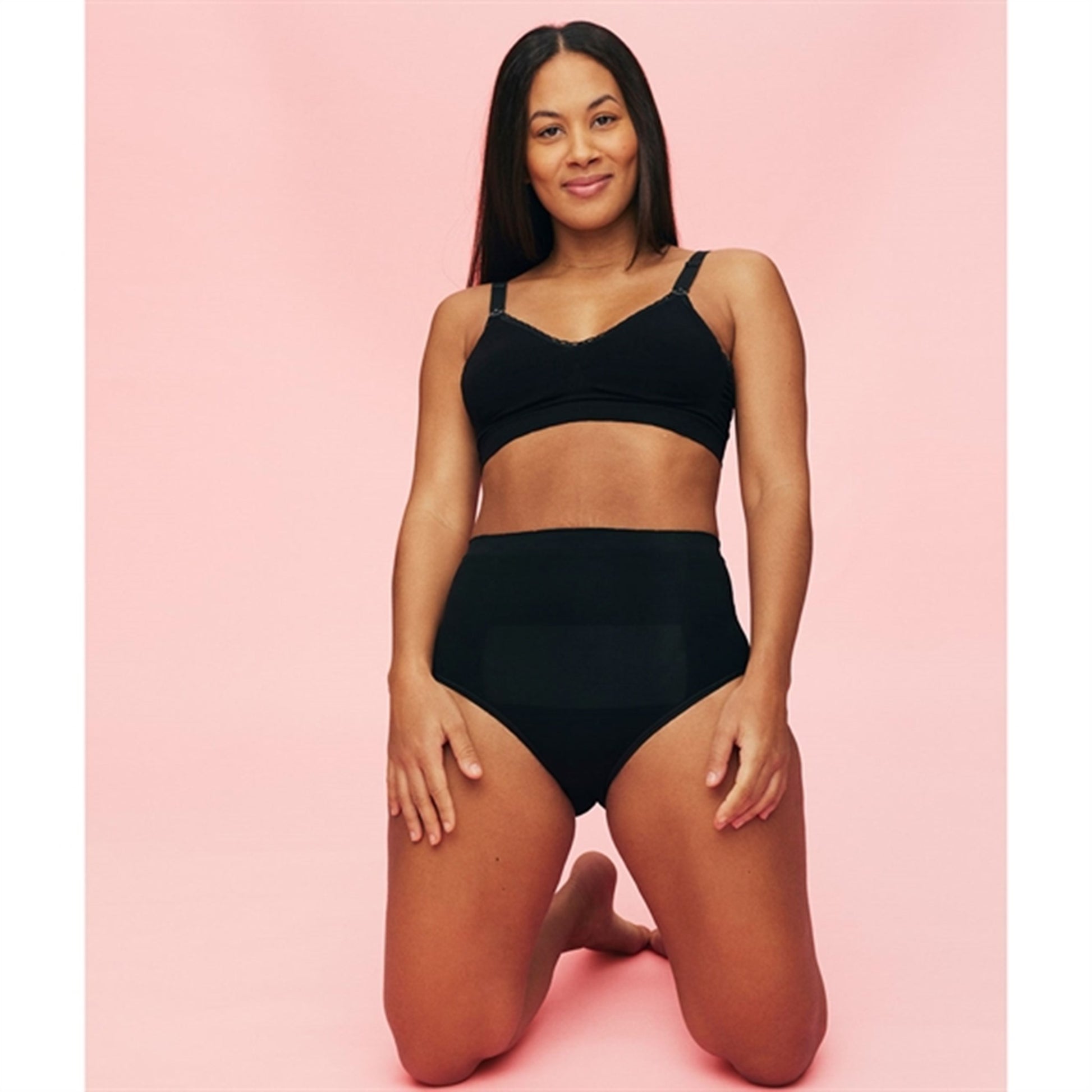 momkind C-section Panties – Support Scar and Belly Black