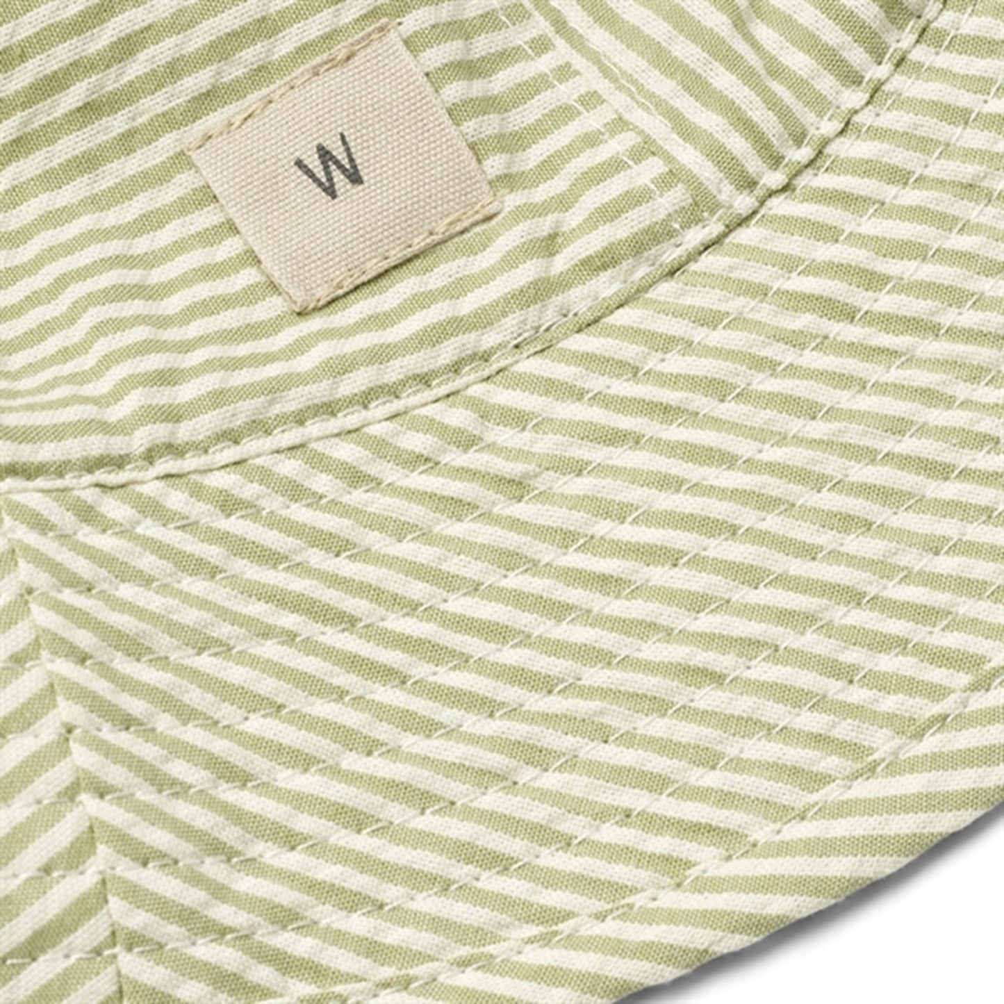 Wheat Green Stripe Bucket Hat Alec
