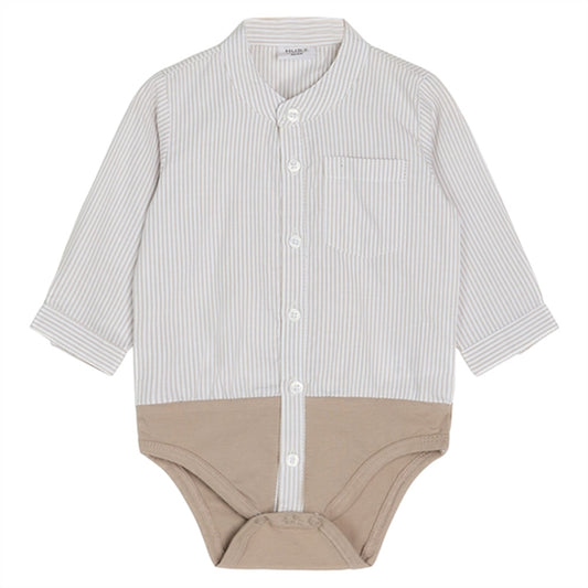 Hust & Claire Baby Bertil Shirt Body Cement NOOS