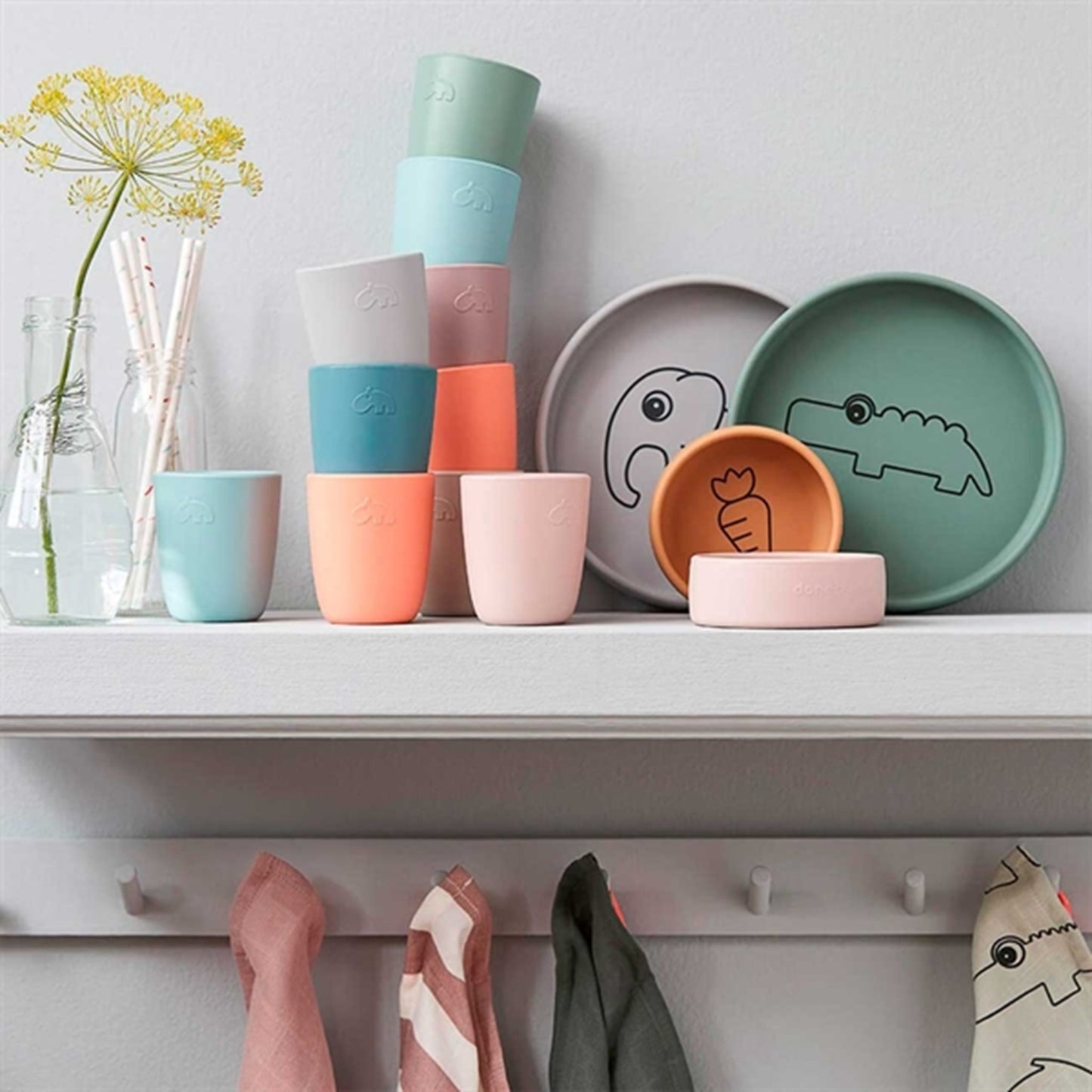 Done by Deer Silicone Mini Mug 3-pack Powder Mix