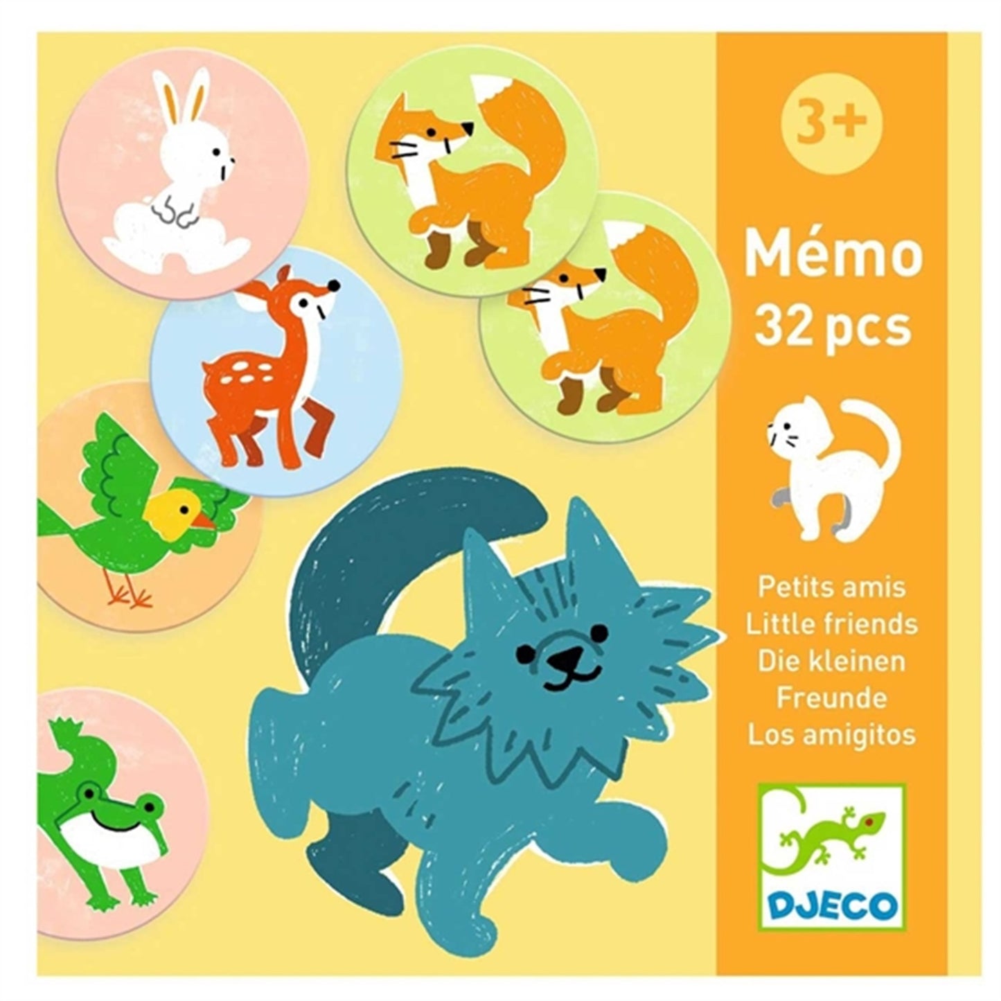 Djeco Puzzle Memo Little Friends