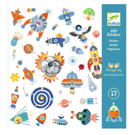 Djeco Stickers Rummet