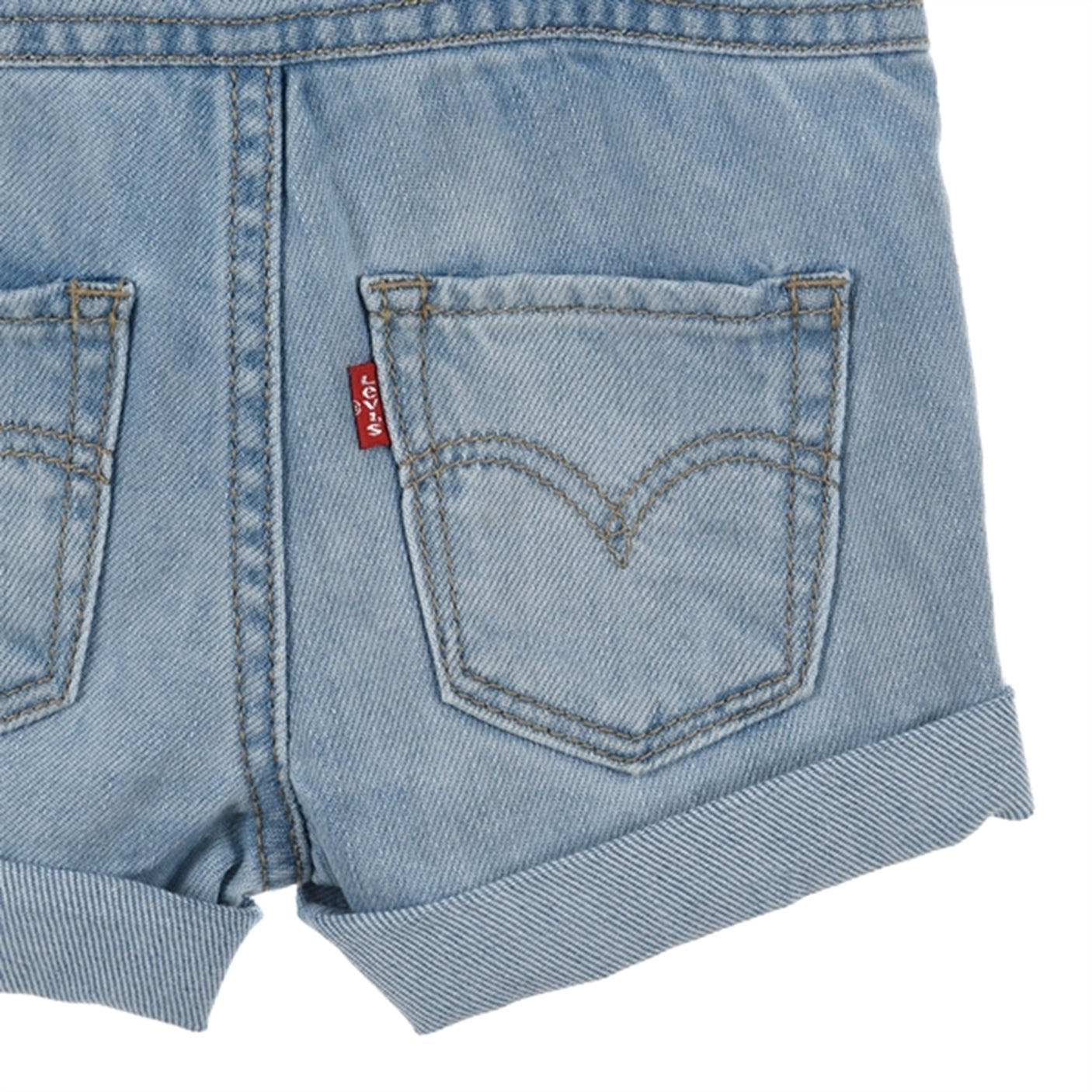 Levi's Knotted Strap Shortalls Blue
