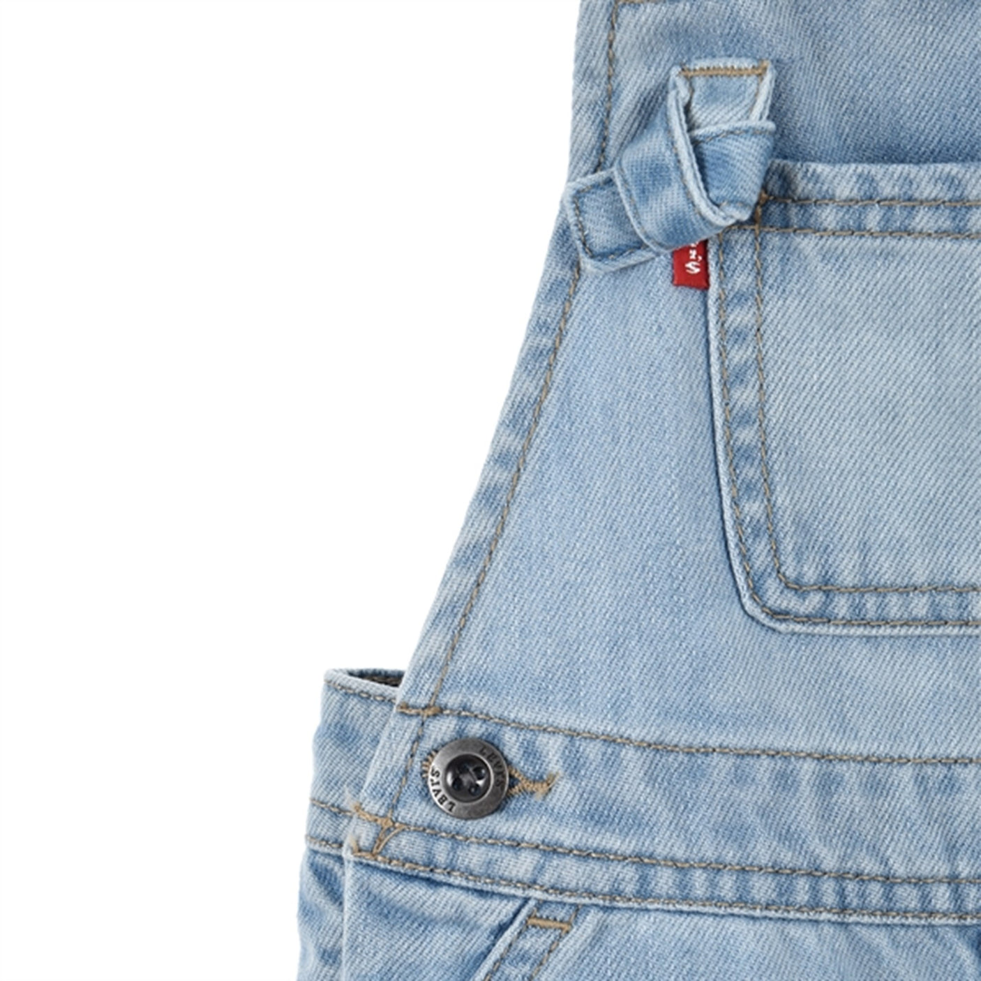 Levi's Knotted Strap Shortalls Blue