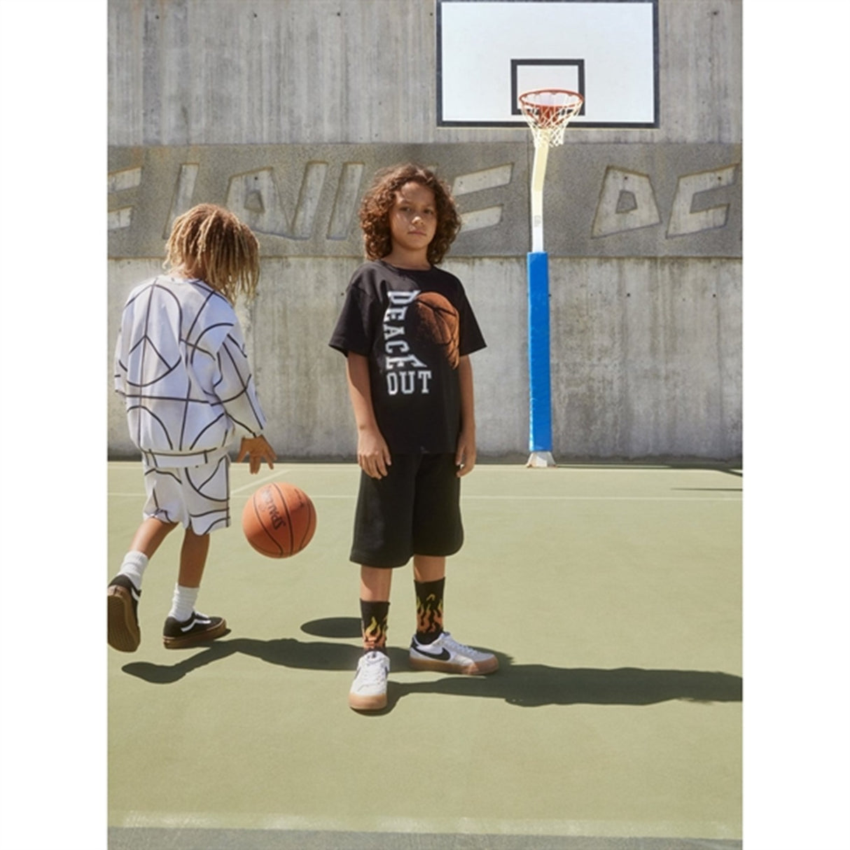 Molo Basket Neutral Adian Shorts