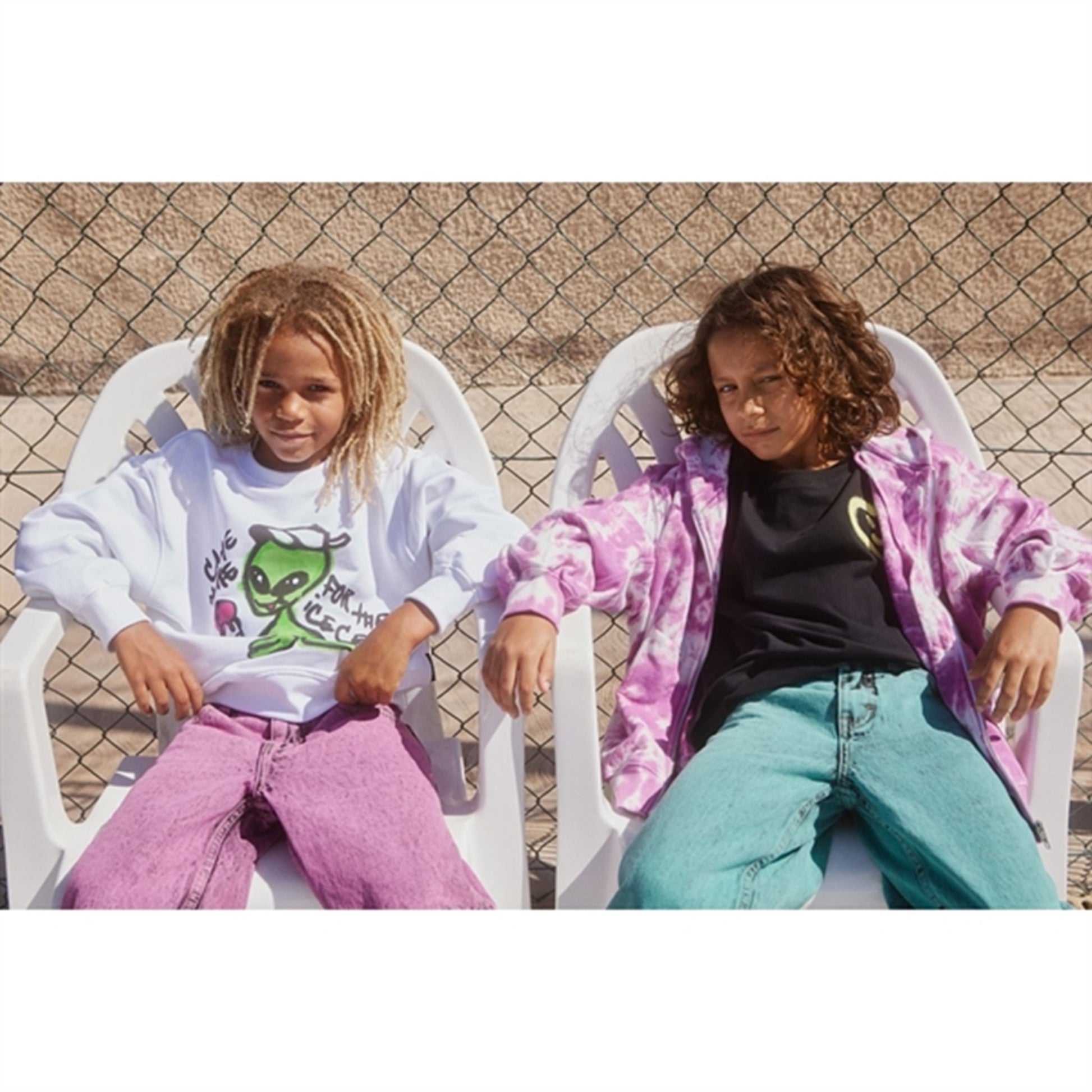 Molo White Monti Sweatshirt