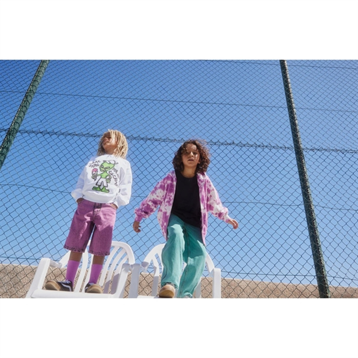 Molo White Monti Sweatshirt